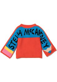 Stella McCartney Kids Pencil Strickpullover - Rot