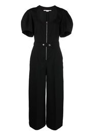 Stella McCartney Jumpsuit mit Reißverschluss - Schwarz