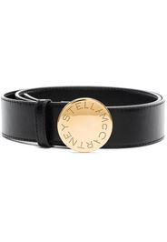 Stella McCartney Stella Logo buckle belt - Schwarz