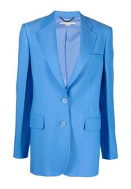 Stella McCartney Einreihiger Oversized-Blazer - Blau