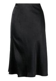 Stella McCartney draped midi skirt - Schwarz