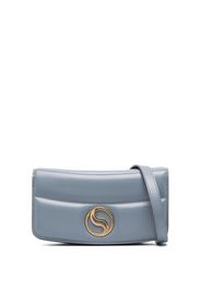 Stella McCartney Gesteppte S-Wave Schultertasche - Blau