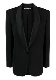 Stella McCartney Blazer mit Schalkragen - Schwarz