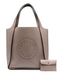 Stella McCartney medium Stella Logo tote bag - Nude