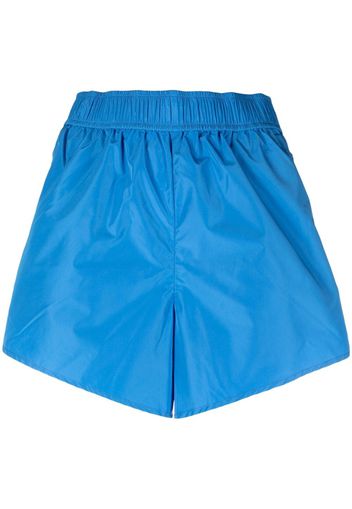 Stine Goya Oska high-waist shorts - Blau