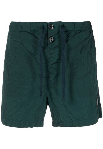 Stone Island Compass-patch shorts - Grün