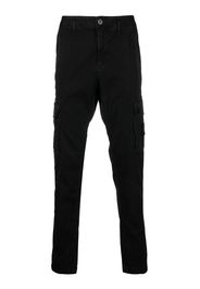 Stone Island Compass-patch cargo trousers - Schwarz