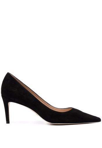 Stuart Weitzman Sue 75mm pointed-toe pumps - Schwarz