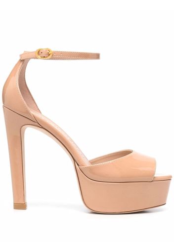 Stuart Weitzman Disco Platform Sandals - Braun