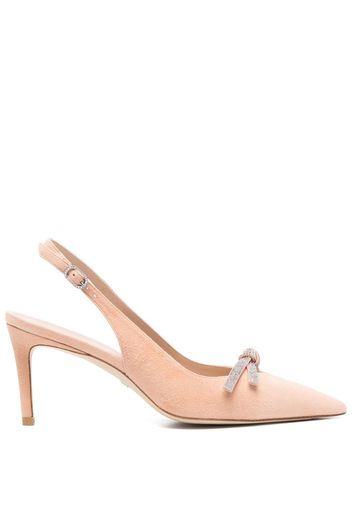 Stuart Weitzman Nudist SW Bow pumps - Nude