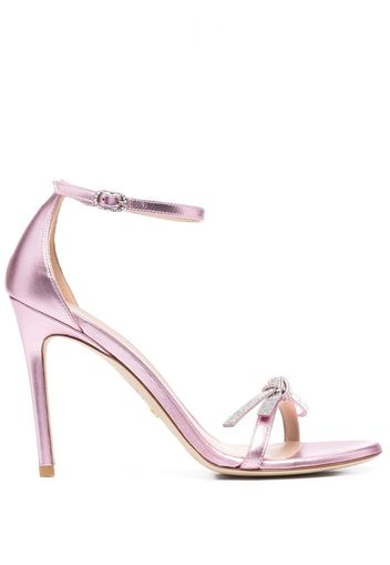 Stuart Weitzman crystal-embellished 110mm sandals - Rosa