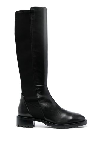 Stuart Weitzman panelled knee-length boots - Schwarz