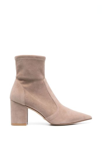 Stuart Weitzman Stuart 75mm ankle boots - Nude