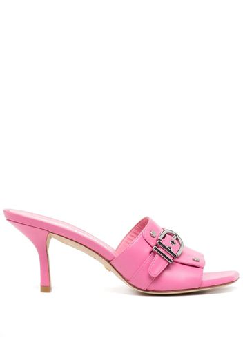 Stuart Weitzman Maverick 80mm leather sandals - Rosa