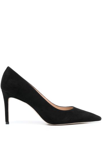 Stuart Weitzman Stuart 85 90mm suede pumps - Schwarz