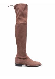 Stuart Weitzman thigh-high fitted boots - Braun