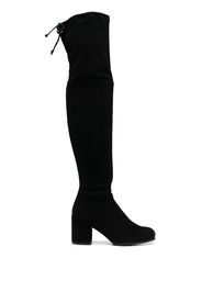 Stuart Weitzman Tieland 85mm thigh-high boots - Schwarz
