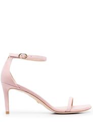 Stuart Weitzman Sandalen aus Wildleder 85mm - Rosa