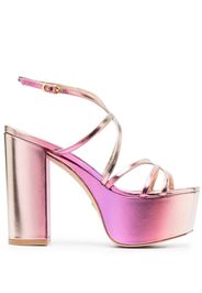 Stuart Weitzman Barelythere 145mm platform sandals - Rosa