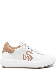 Stuart Weitzman SW Pro leather sneakers - Weiß