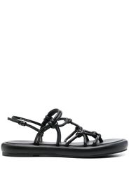 Studio Amelia strappy leather sandals - Schwarz