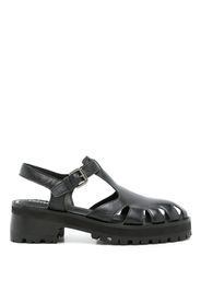 Studio Chofakian Studio 117 55mm leather sandals - Schwarz