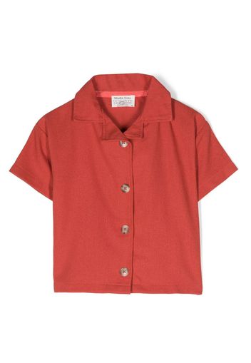 Studio Clay Red Air linen shirt - Rot