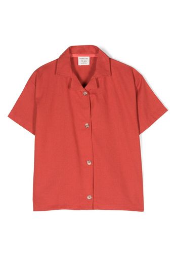 Studio Clay Red Air linen shirt - Rot