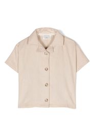 Studio Clay short-sleeve buttoned shirt - Nude