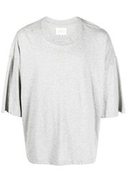Studio Nicholson logo-print short-sleeved T-shirt - Grau