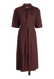 Studio Nicholson Lugana Wrapover shirtdress - Braun