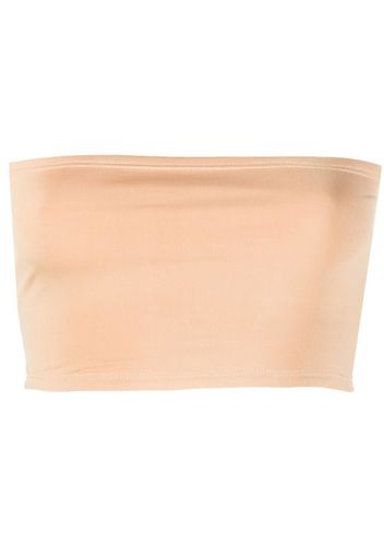 Styland stretch-design bandeau crop-top - Gold