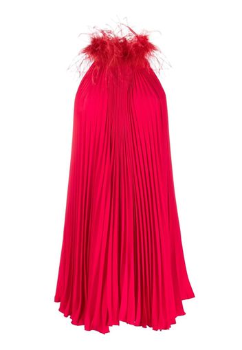 STYLAND pleated mini dress - Rot