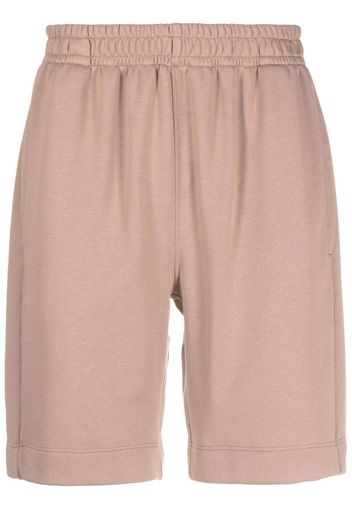 STYLAND cotton Bermuda track shorts - Braun