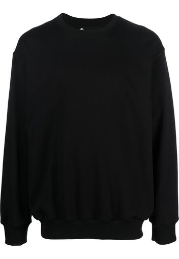 STYLAND organic cotton crew-neck sweatshirt - Schwarz