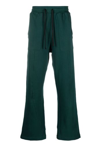 STYLAND drawstring-waistband cotton trousers - Grün