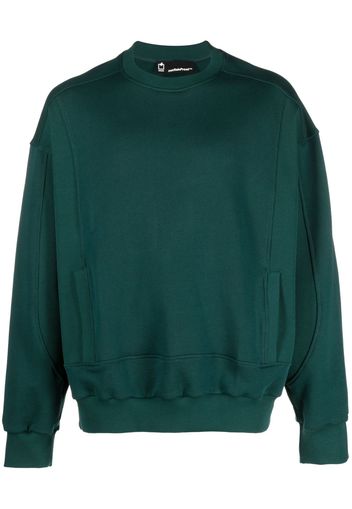 STYLAND round-neck cotton sweatshirt - Grün