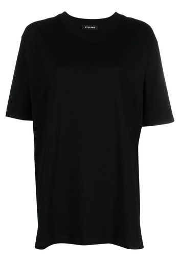 STYLAND organic-cotton oversized T-shirt - Schwarz