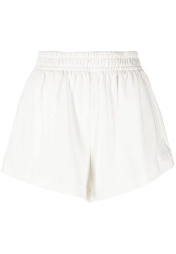 STYLAND Shorts mit hohem Bund - Weiß