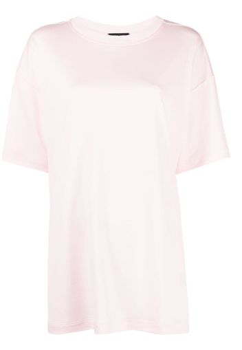 STYLAND T-Shirt mit V-Ausschnitt - Rosa