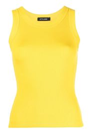 STYLAND organic-cotton vest-top - Gelb