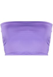 STYLAND stretch bandeau top - Violett