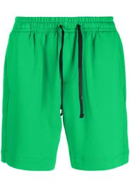 STYLAND straight-leg track shorts - Grün