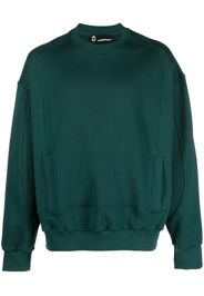 STYLAND round-neck cotton sweatshirt - Grün