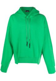 STYLAND drawstring-fastening cotton hoodie - Grün