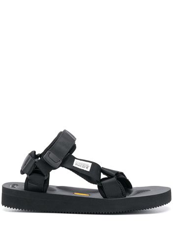 Suicoke Sandalen mit Klettverschluss - Schwarz