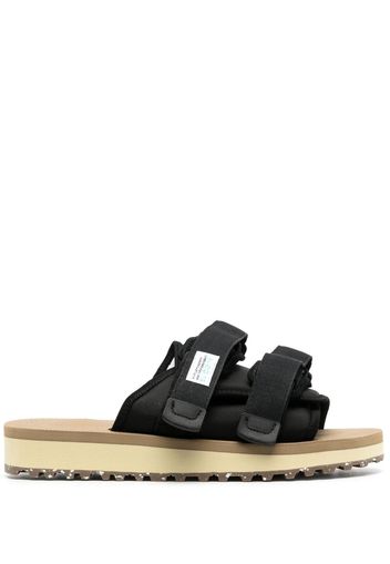 Suicoke MOTO-Cab-ECO touch-strap sandals - Schwarz