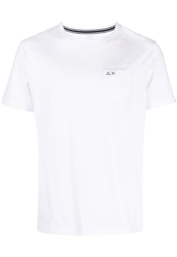 Sun 68 patch-pocket cotton T-shirt - Weiß