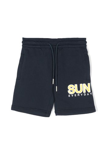 Sun 68 elasticated-waist shorts - Blau