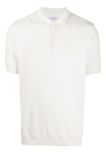 Sunspel Klassisches Poloshirt - Weiß